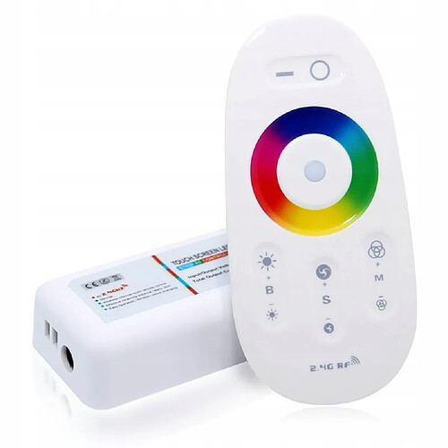 GUPBOO Télécommande Universelle de Rechange Câble de commande DC12-24V pour bande LED RGB 5050 3528