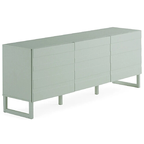 Bestmobilier Sofia - meuble TV - vert sauge mat - 165 cm