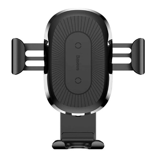 Chrono Chargeur sans fil Gravity Car Mount (charge Qi 10 W pour Galaxy S20 S10 S9 S8, 7,5 W pour iPhone 11 Pro XS X 8 Plus, Huawei Mate 30 Pro et bien d'autres) (Noir)