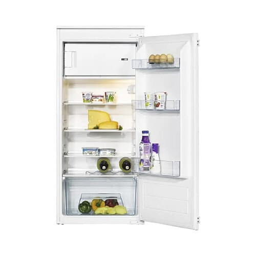 Amica EKS 16174 Réfrigérateur Combiné 169L 41dB 220V 90W Autonomie Etagères en Verre Blanc