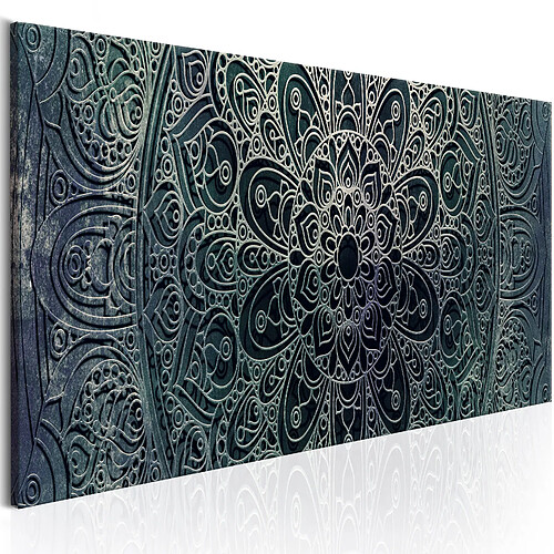 Artgeist Tableau - Mandala: Malachite Calm [135x45]