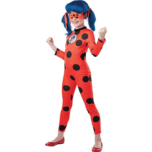 Ludendo Déguisement Miraculous Ladybug S + Peluche Tikki