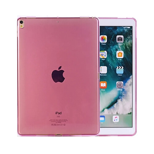 Wewoo Coque rose pour iPad Pro 10.5 pouces surface lisse TPU