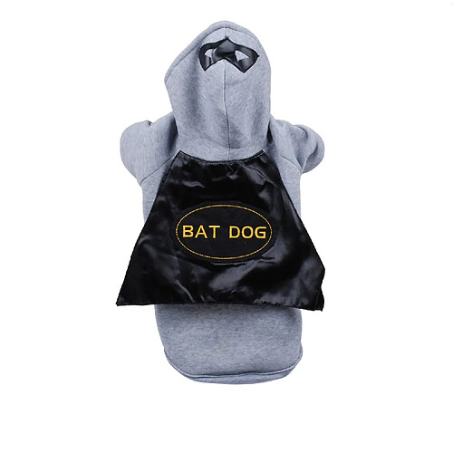 Dogi Costume pour chien Chauve Souris - Taille M - Gris