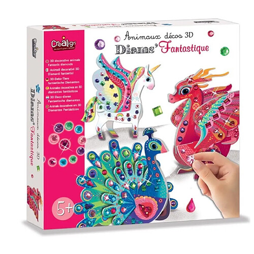 Crealign Diams Fantastique - Coffret Animaux