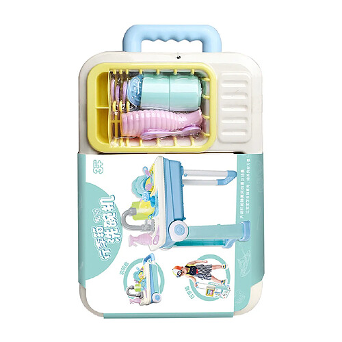 Ensemble De Jouets De Cuisine Pour Enfants Faire Semblant De Jouer Outil De Cuisine Accessoires De Batterie De Cuisine Bleu