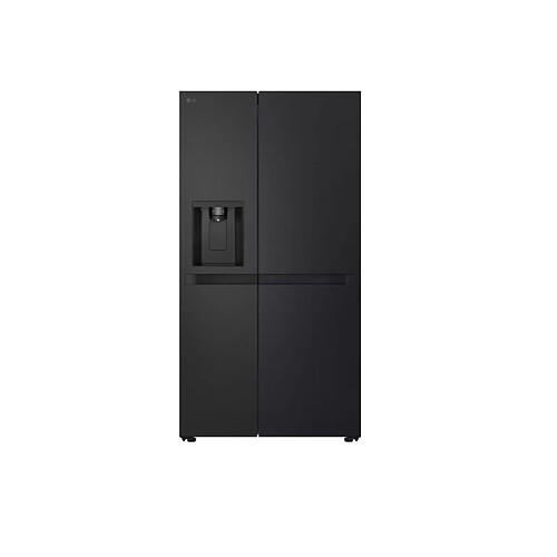 Réfrigérateur américain 91cm 638l nofrost noir graphite - GSLC40EPPE - LG