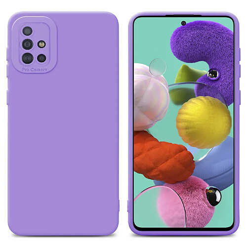 Cadorabo Coque Samsung Galaxy A51 4G / M40s Etui en Lilas