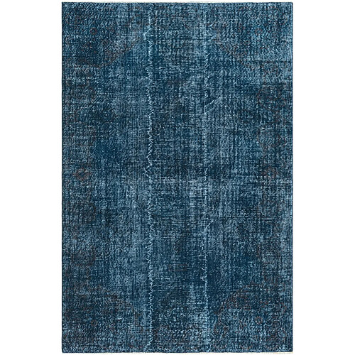 Vidal Tapis de laine 239x160 Bleu Ultra Vintage