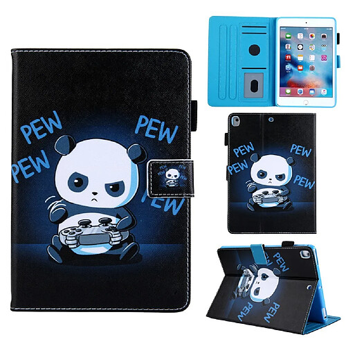 Etui en PU Animal Series porte-cartes panda pour votre Apple iPad 9.7 pouces (2018)/9.7 pouces (2017)/Air (2013)/Air 2