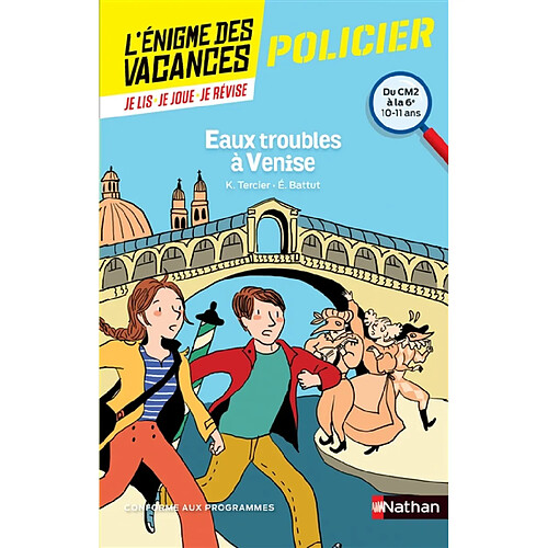 Eaux troubles à Venise : du CM2 à la 6e, 10-11 ans : conforme aux programmes · Occasion