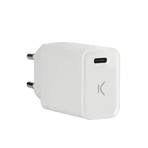 Chargeur USB KSIX Blanc