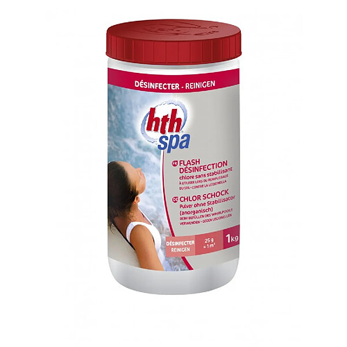 HTH SPA FLASH désinfectant 1KG - AWC-500-6569