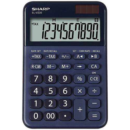 Sharp EL-M335 calculatrice Bureau Calculatrice basique Bleu