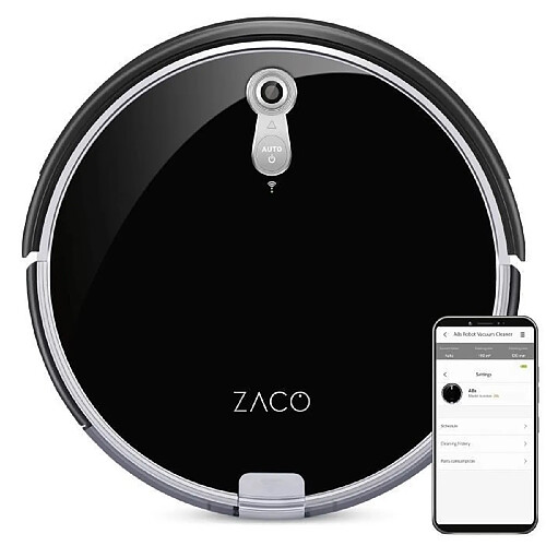 Kayser ZACO A8s Robot Aspirateur Laveur - Autonomie 160min - Réservoir 300ml - Puissance 22W