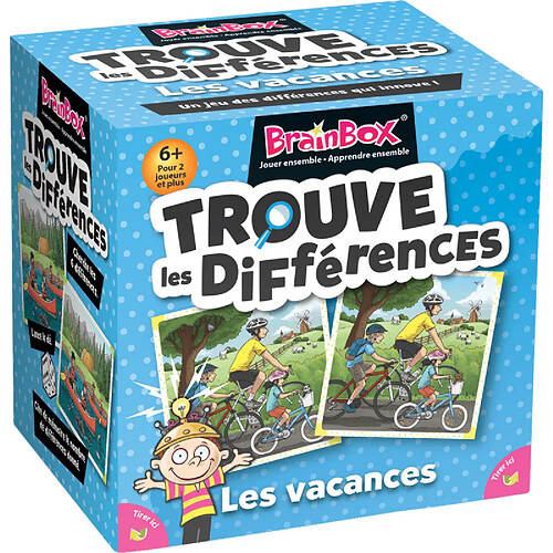 Ludendo THE GREEN BOARD GAME BrainBox : Trouve les Différences ? Vacances