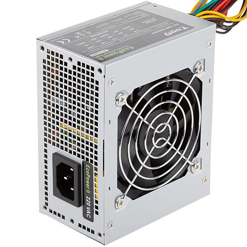 Alimentation TooQ Ecopower II 500 W avec ventilateur silencieux 80 mm TQEP-500S-SFX