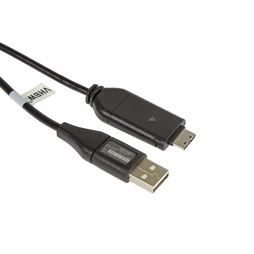 Vhbw Câble USB pour SAMSUNG Digimax, remplace SUC-C3, SUC-C5, SUC-C7, SUC-C7H, CB20U05A, AD31-00147A, CB20U12m, AD39-00164A