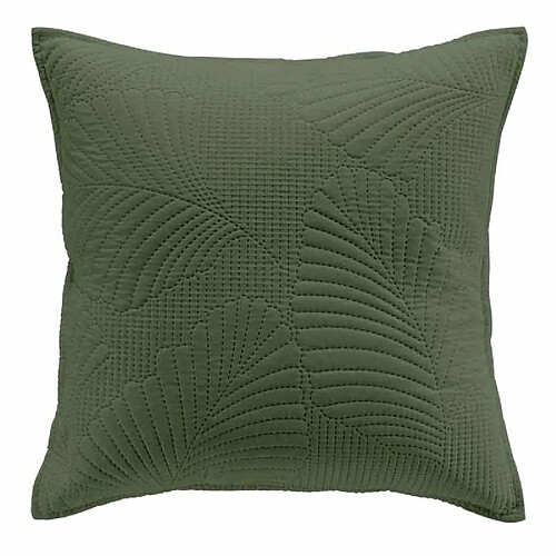 Paris Prix Housse de Coussin Palombine 40x40cm Kaki