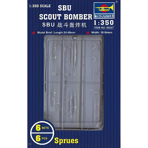 SBU Scout Bomber - 1:350e - Trumpeter