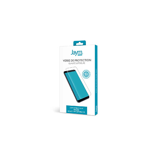 JAYM - Verre de Protection Premium pour Xiaomi MI 10T 5G / MI 10T Pro 5G - Plat 2.5D - Renforcé 9H Ultra Résistant - Qualité supérieure Asahi