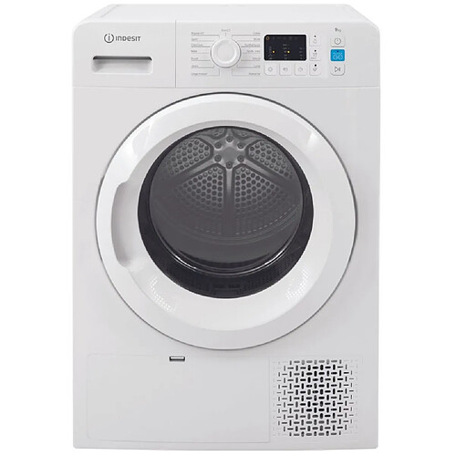 Sèche-linge pompe à chaleur avec condenseur 60cm 9kg blanc - YTNM1091FR - INDESIT