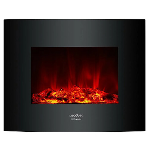 Cecotec Cheminée électrique ReadyWarm 2600 Curved Flames