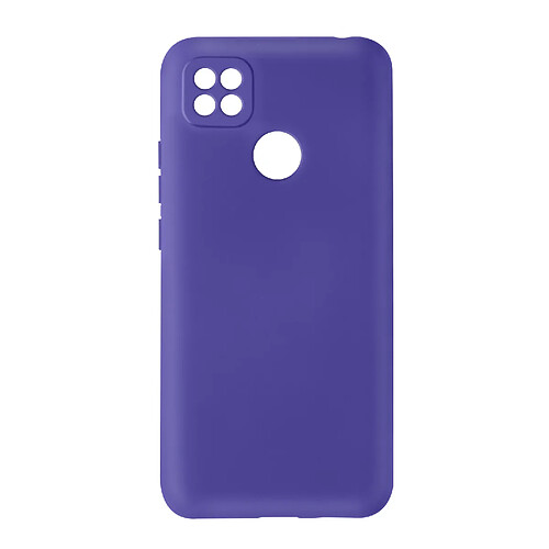 Avizar Coque Xiaomi Redmi 10A Silicone Semi-rigide Soft-touch Fine Violet