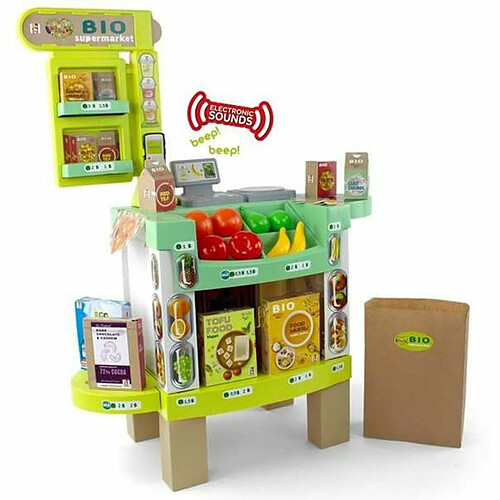 Supermarché de jouets Chicos Bio 78 x 19 x 59,5 cm