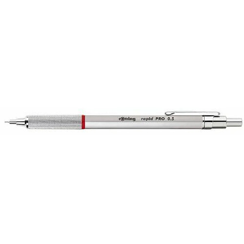 Cameo Rotring rapid Pro Stylo à pointe fine Chromé Épaisseur de trait 0,5 mm