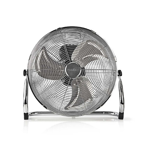 InLine Ventilateur de Plancher | 40 cm de Diamètre | 3 Vitesses | Chrome