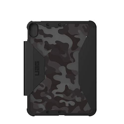 UAG Étui Folio pour iPad 10.9 2022 Plyo Blindée Légère et Résistant Noir Minuit