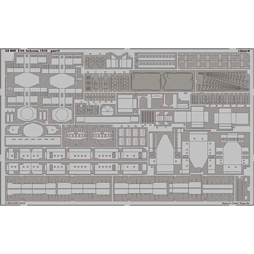 Eduard USS Arizona 1941 (conçu pour les maquettes Hobby Boss)