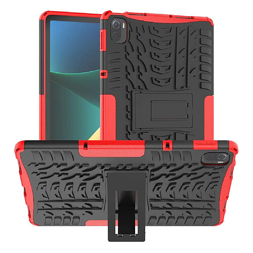 Htdmobiles Coque rigide anti choc pour Xiaomi Pad 5 / Pad 5 Pro (11 pouces) - ROUGE