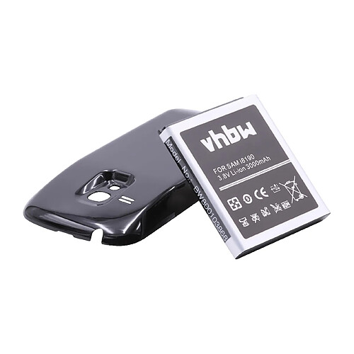 Vhbw Batterie longue durée LI-ION 3000mAh pour SAMSUNG Galaxy S 3 Mini, Galaxy S III Mini, Galaxy S3 mini, Galaxy SIII mini, GT-I8190. remplace EB-FIM7FLU