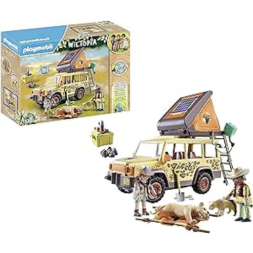 Playmobil® 71293 Playmobil Wiltopia - Explorateur avec Véhicule tout terrain