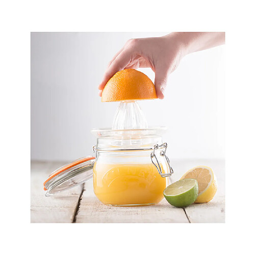 Kilner Presse agrume en verre sur bocal hermétique 0.5L JUICER