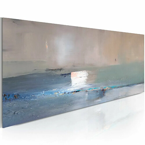 Paris Prix Tableau Peint à la Main Première Vague 40x100cm