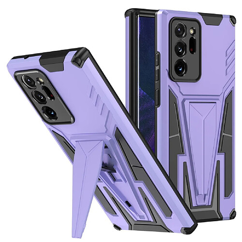 Coque en TPU antichoc avec béquille violet pour votre Samsung Galaxy S20 Ultra