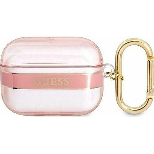 Guess Maroquinerie Guess GUAPHHTSP Coque pour AirPods Pro Rose/Rose