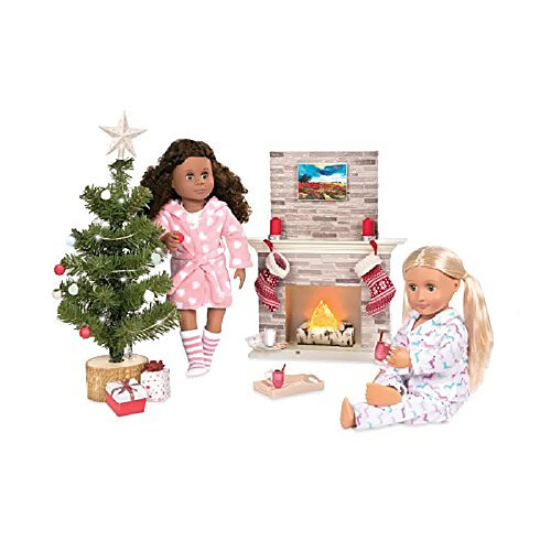 Our Generation by Battat- Holiday Celebration Set- Doll Clothes & Christmas Accessories for 18"" Dolls- Ages 3 Years & Up