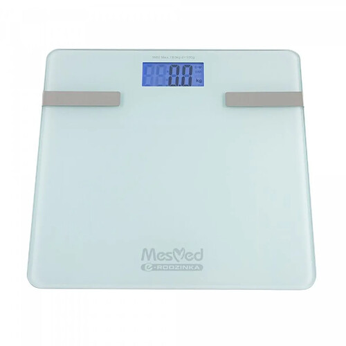 Bathroom scale MesMed MM-810 BLT Veje Biala