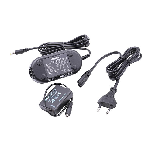 Vhbw Chargeur pour appareils photos PANASONIC Lumix DMC-GF2, DMC-G3, DMW-GF2KK, GF2KEG-K, GF2CK etc. remplace DMW-AC8, DMW-AC8EG, DMW-DCC9, DMW-DCC9E