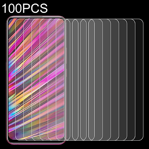 Wewoo Protection Film de verre trempé 100 PCS 0.26mm 9H 2.5D pour Vivo V15