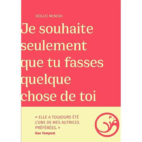 Je souhaite seulement que tu fasses quelque chose de toi · Occasion