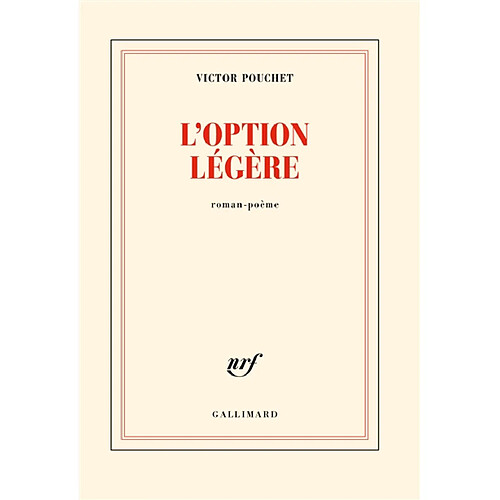 L'option légère : roman-poème · Occasion