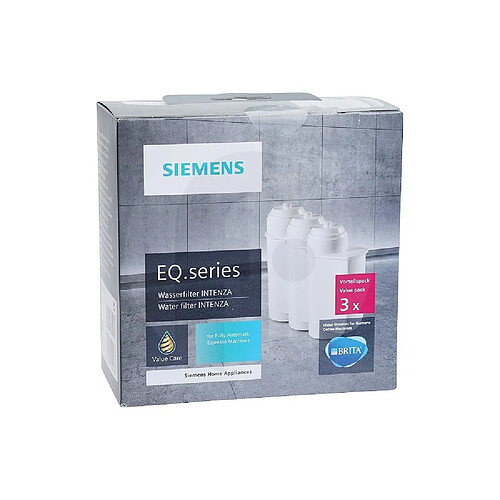 Filtre a eau brita intenza x3 pour machines a cafe Siemens 17005980