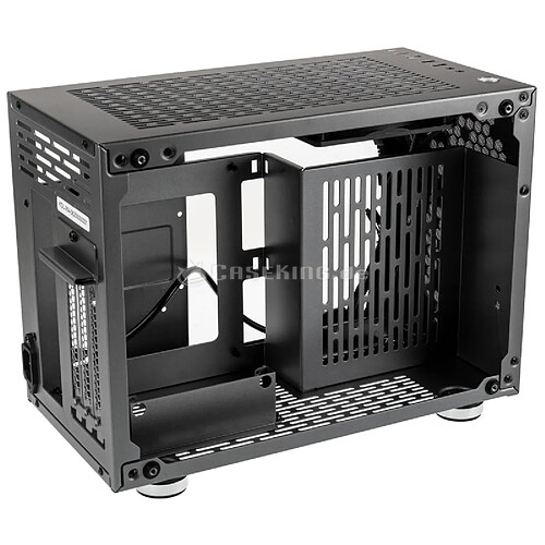 Kolink Rocket Heavy Vented Edition Aluminium Mini-ITX-Gehäuse - Gunmetal Grey