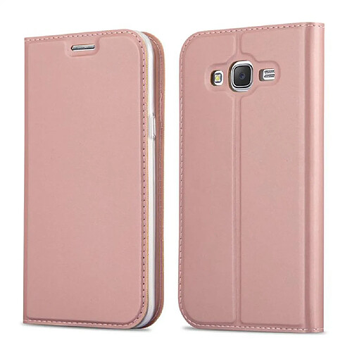 Cadorabo Coque Samsung Galaxy GRAND PRIME Etui en Rose