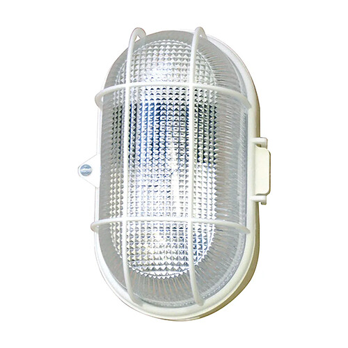 L'EBENOID hublot - ovale - ssl - e27 - 60w - a pattes - blanc - sans lampe - lébénoid 75302